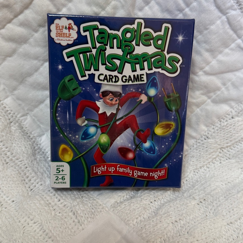 Elf On The Shelf Tangled Twistmas Card Game